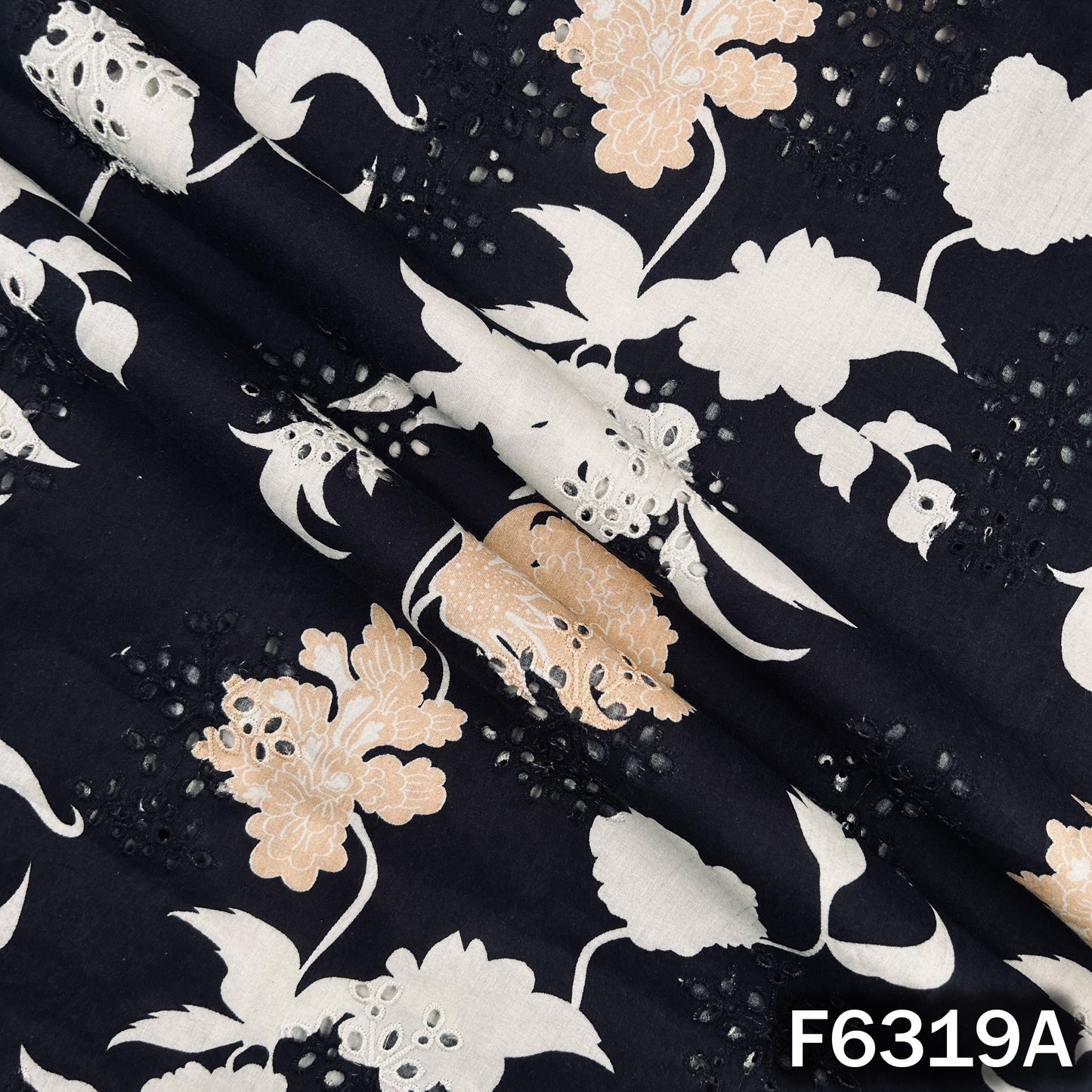 Digital Print Hakoba Cambric Cotton Fabric - F6319