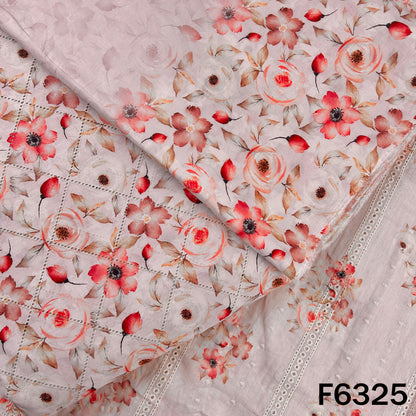 Digital Print Hakoba Cambric Cotton Fabric - F6325