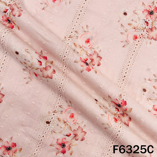 Digital Print Hakoba Cambric Cotton Fabric - F6325