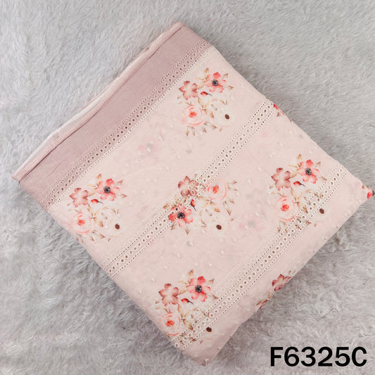 Digital Print Hakoba Cambric Cotton Fabric - F6325