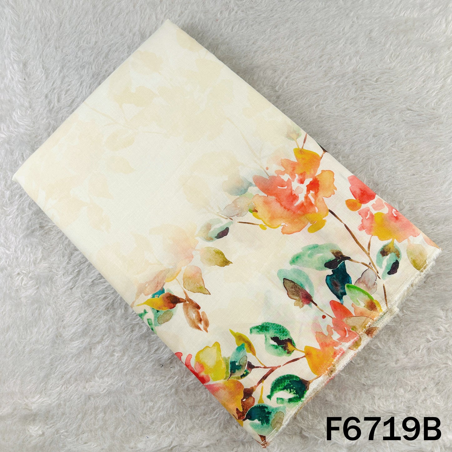 Digital Print Hakoba Cambric Cotton Fabric - F6719