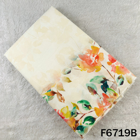 Digital Print Hakoba Cambric Cotton Fabric - F6719