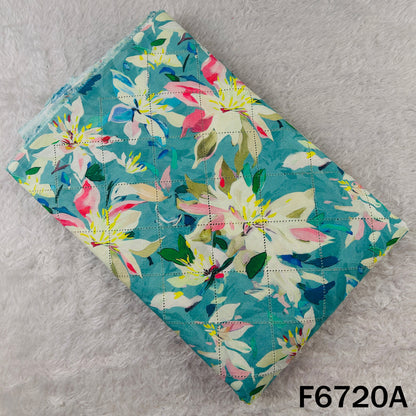 Digital Print Hakoba Cambric Cotton Fabric - F6720
