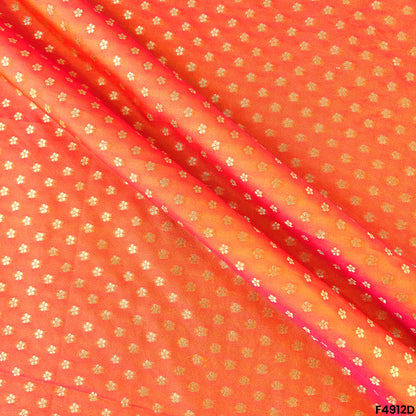 Zari Banarasi Silk Fabric-F4912
