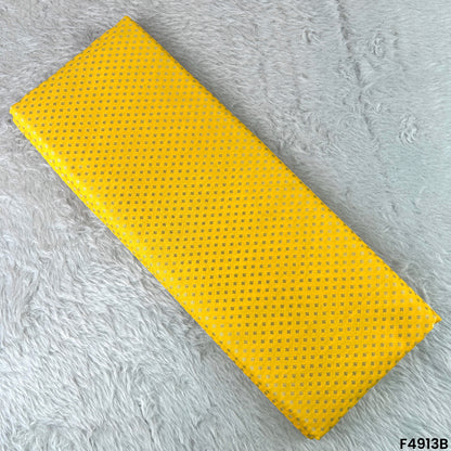 Zari Banarasi Silk Fabric-F4913