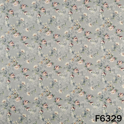 Digital Print Cambric Cotton Fabric - F6329
