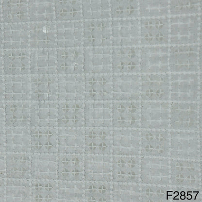 chikankari Cotton Fabric-F2857