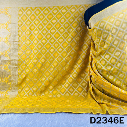 Zari Work Bandhani Print Banarasi Georgette Dupatta - D2346