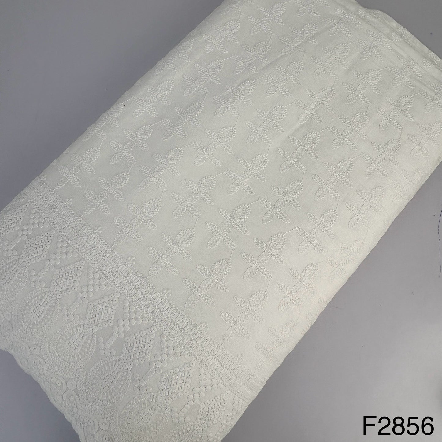 Chikankari Cotton-F2856