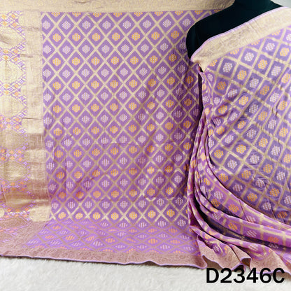 Zari Work Bandhani Print Banarasi Georgette Dupatta - D2346