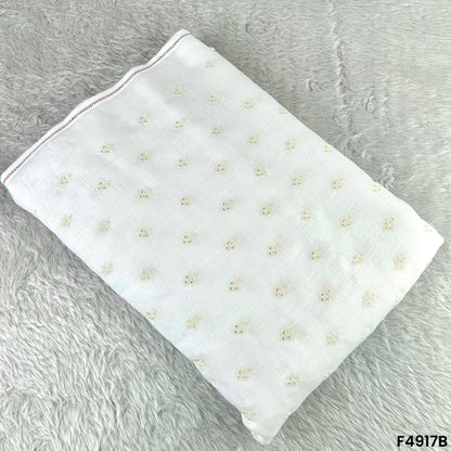 Thread sequins Work Linen Cotton-F4917