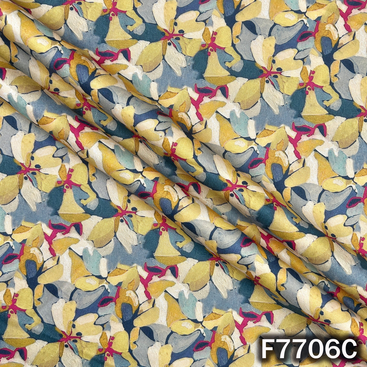 Printed Spun Fabric - F7706
