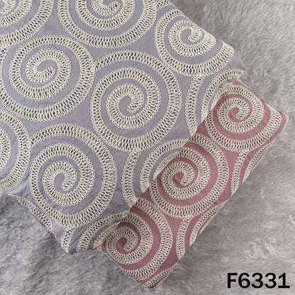 Crochet Work Crepe Fabric - F6331