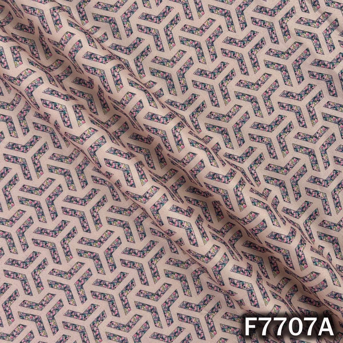 Printed Spun Fabric - F7707