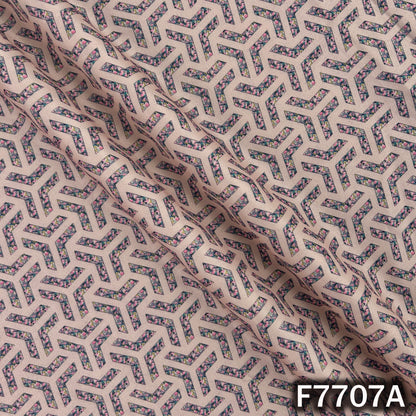 Printed Spun Fabric - F7707
