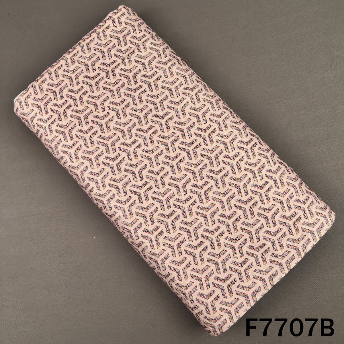 Printed Spun Fabric - F7707