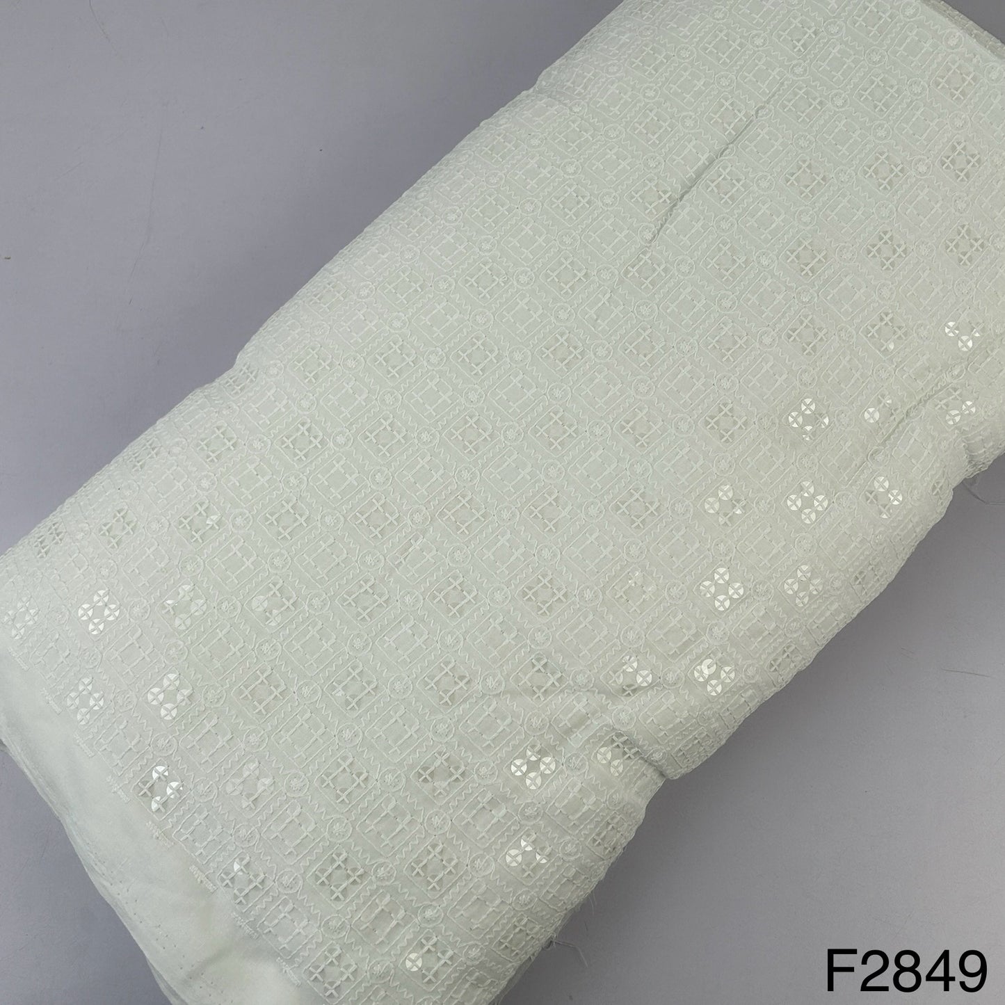 Chikankari Cotton-F2849