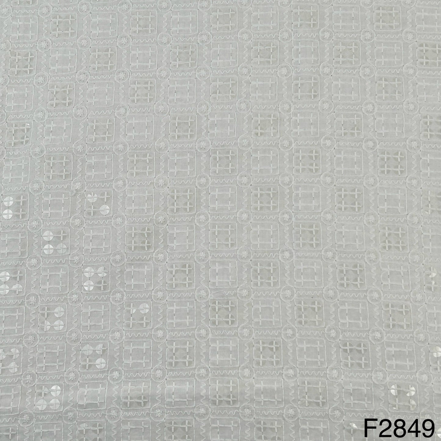 Chikankari Cotton-F2849
