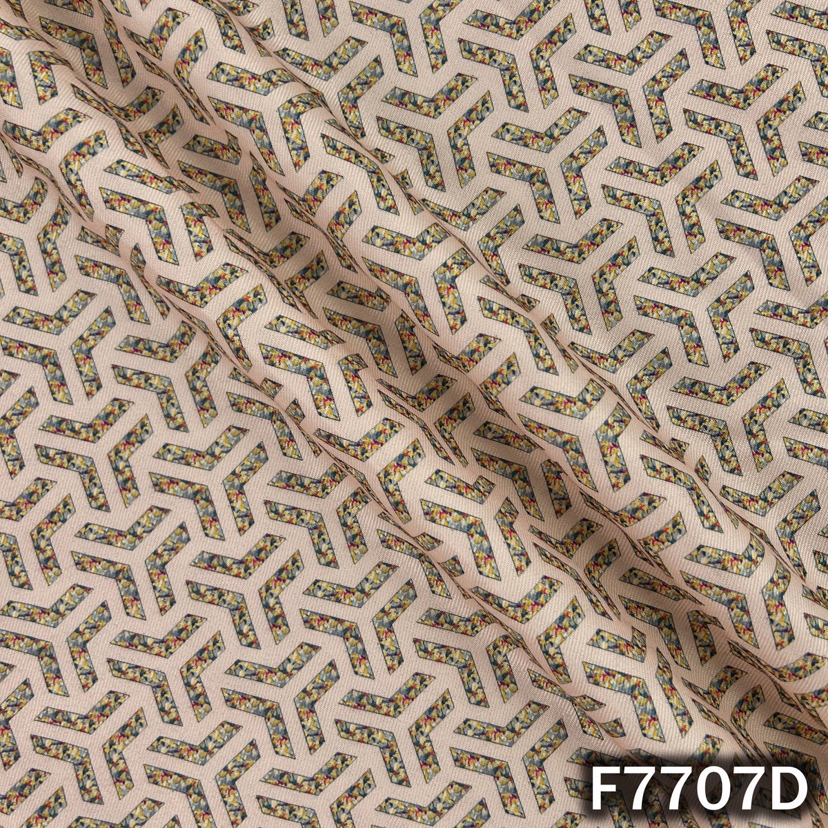 Printed Spun Fabric - F7707