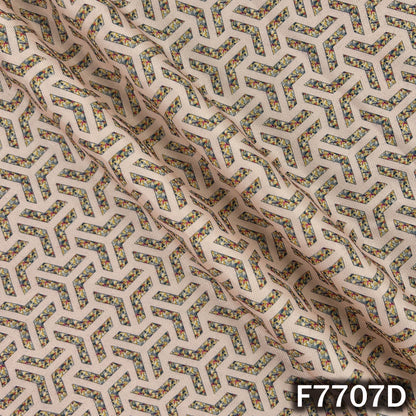 Printed Spun Fabric - F7707