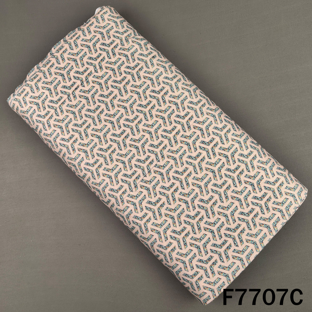 Printed Spun Fabric - F7707
