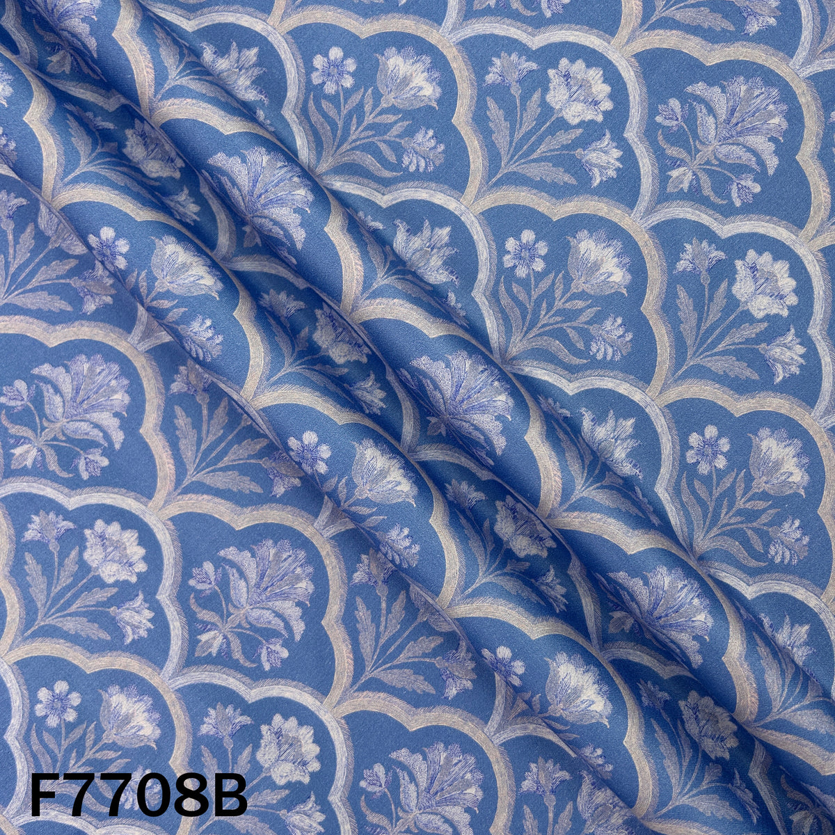 Printed Glaze Cotton Fabric - F7708