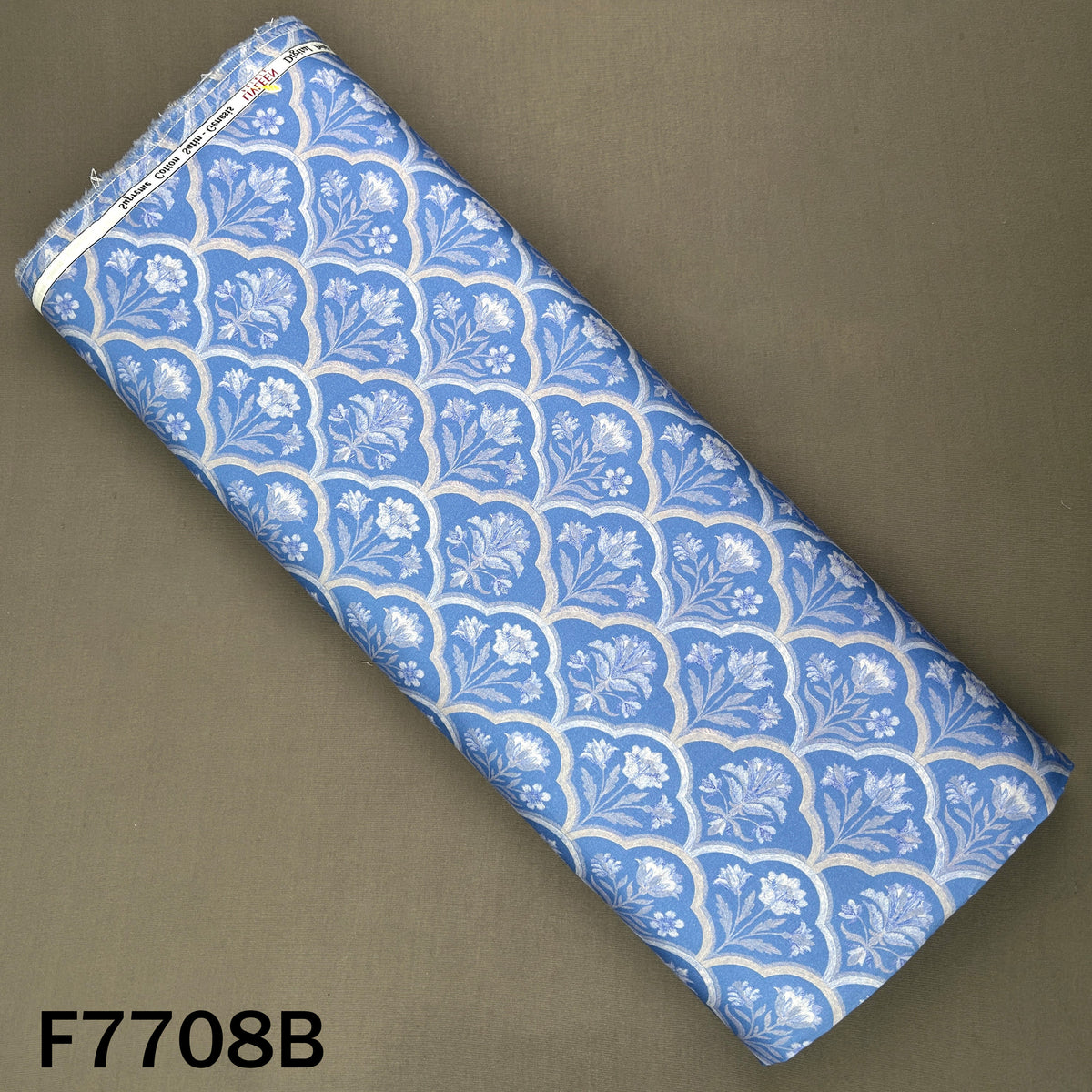 Printed Glaze Cotton Fabric - F7708