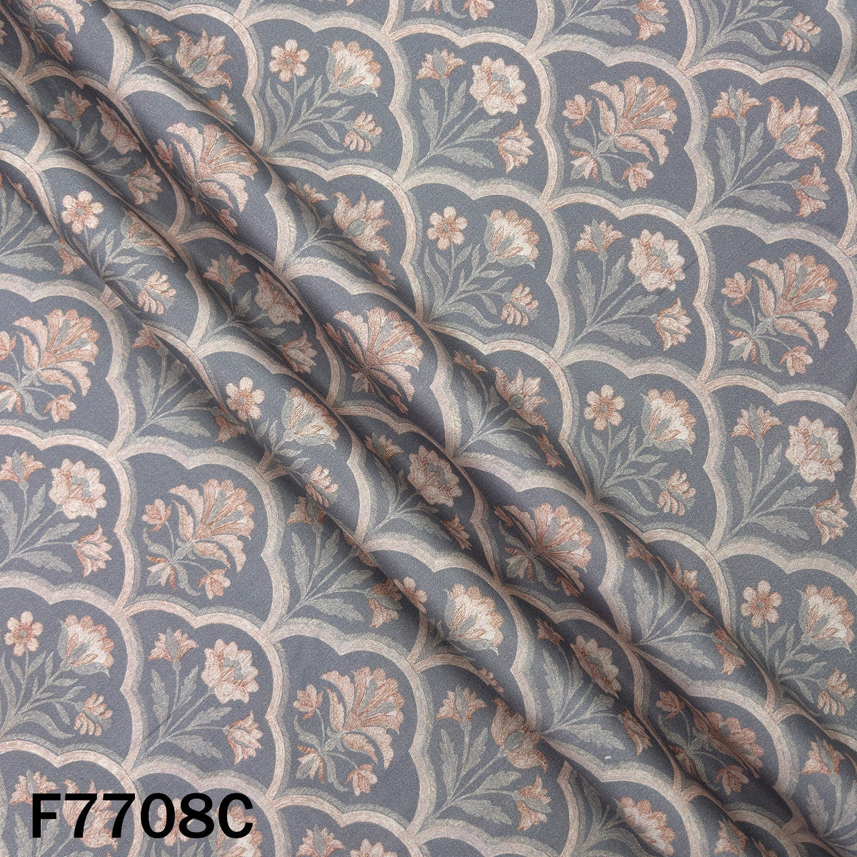 Printed Glaze Cotton Fabric - F7708