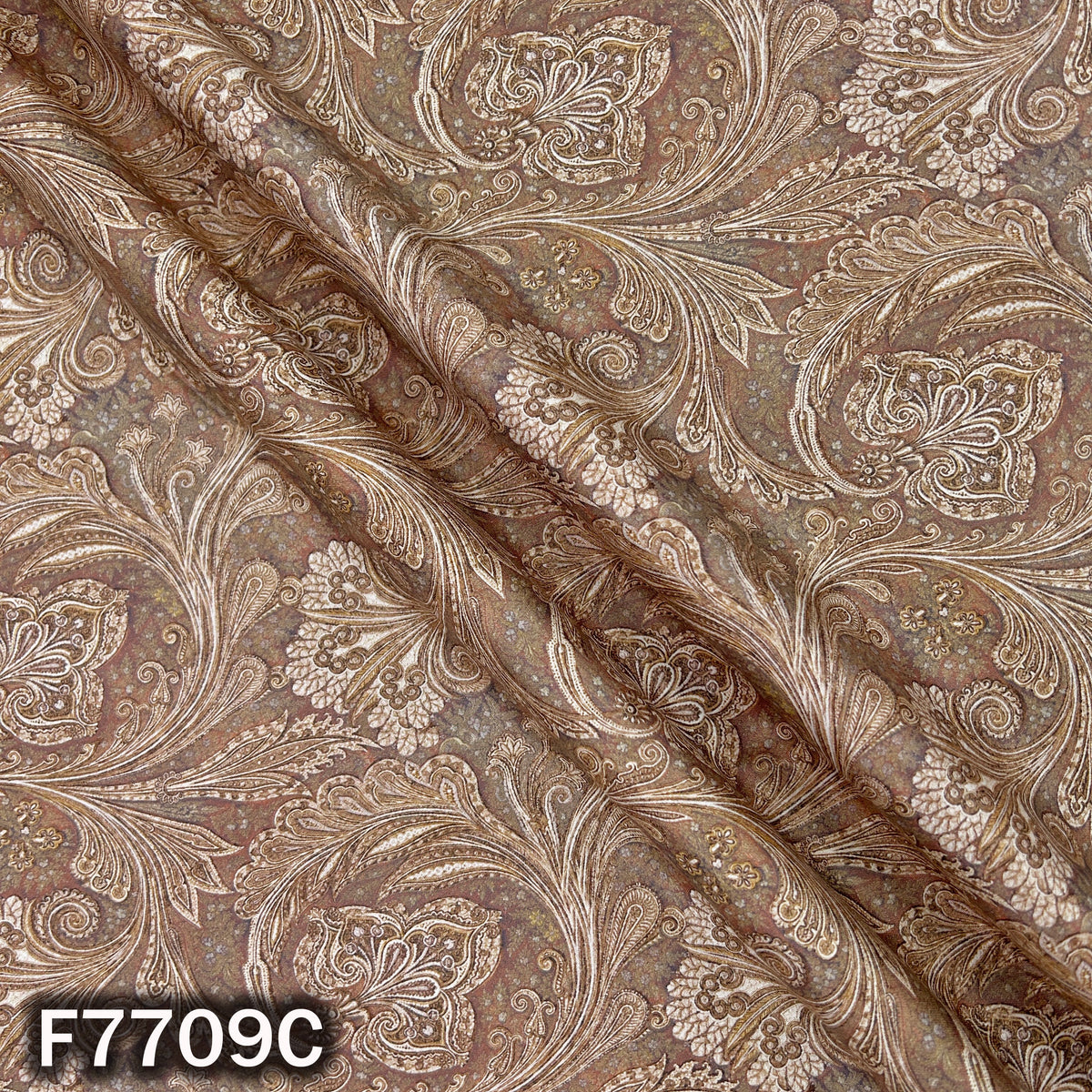 Printed Glaze Cotton Fabric - F7709