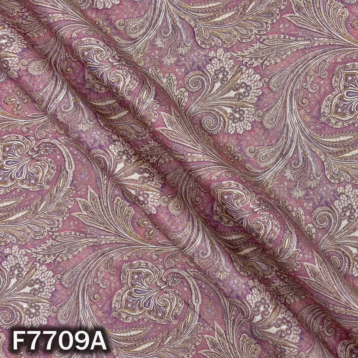 Printed Glaze Cotton Fabric - F7709