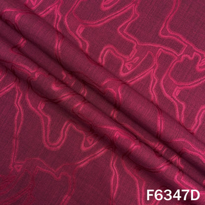 Self Work Cotton Crepe Fabric - F6347