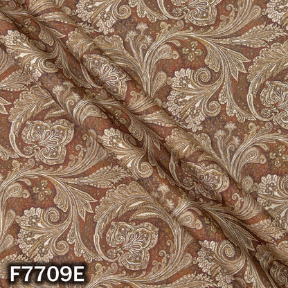 Printed Glaze Cotton Fabric - F7709