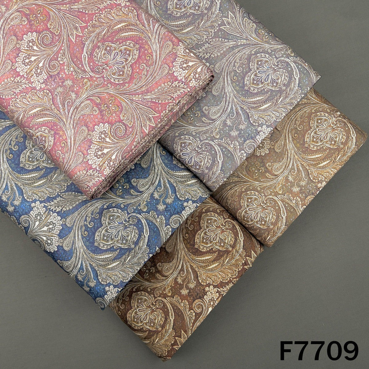Printed Glaze Cotton Fabric - F7709