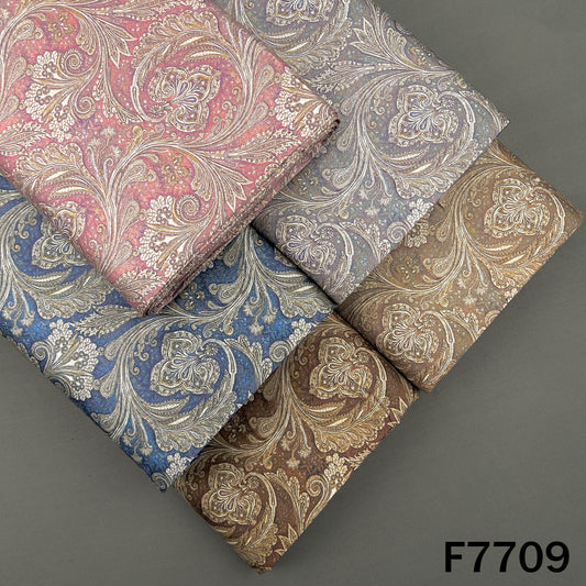Printed Glaze Cotton Fabric - F7709