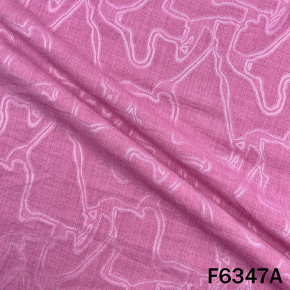 Self Work Cotton Crepe Fabric - F6347