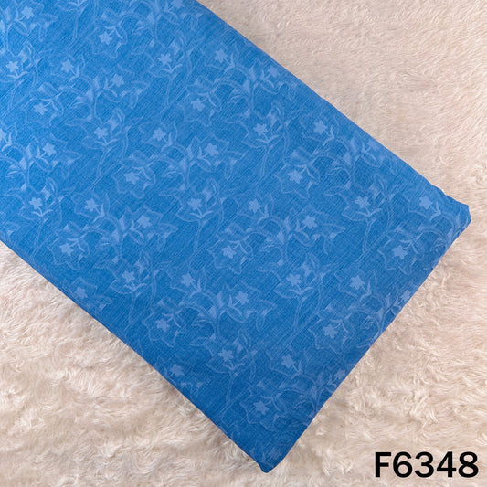 Self Work Cotton Crepe Fabric - F6348