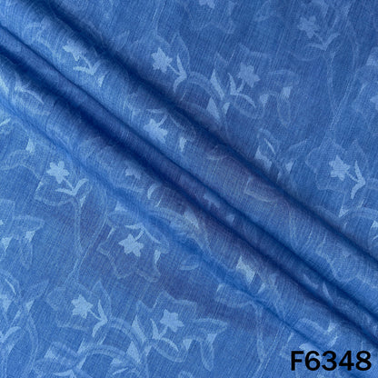 Self Work Cotton Crepe Fabric - F6348