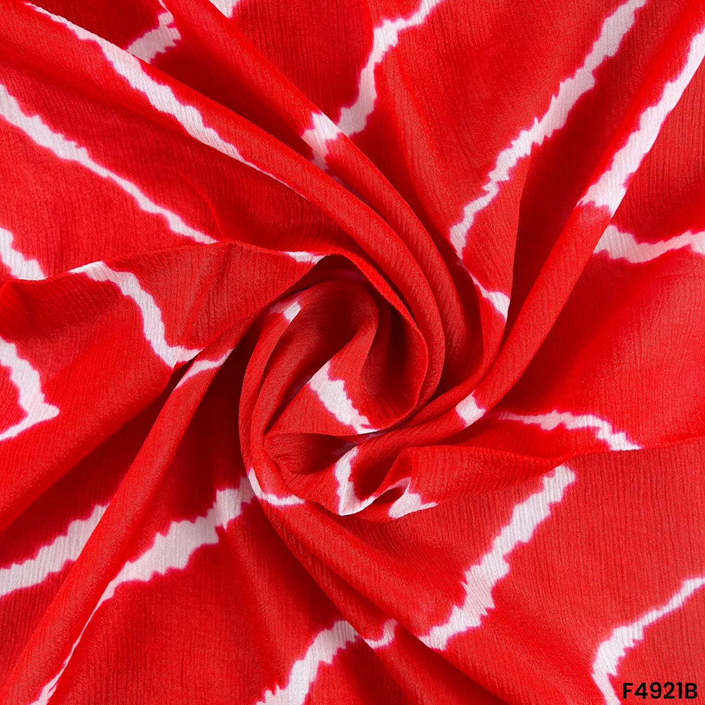 Leheriya Print Chinon Chiffon-F4921