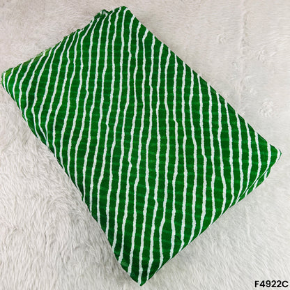 Leheriya Print Chinon Chiffon Fabric-F4922