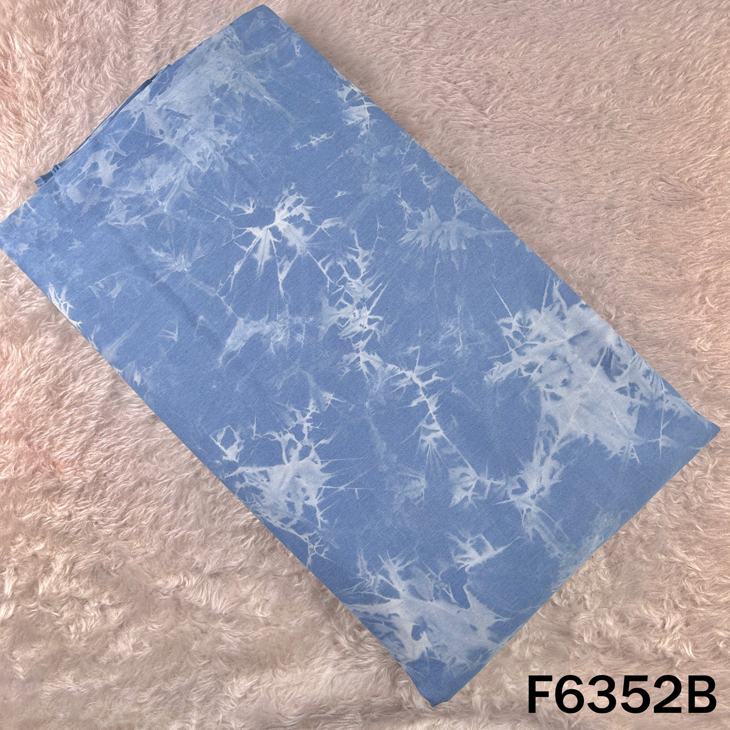Cut Dana Embroidered Denim Fabric - F6352