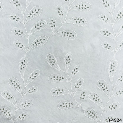 Dyeable Hakoba Chinon Chiffon Fabric-F4924