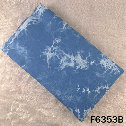 Cut Dana Embroidered Denim Fabric - F6353