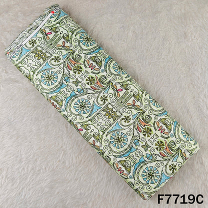 Printed Glaze Cotton Fabric - F7719