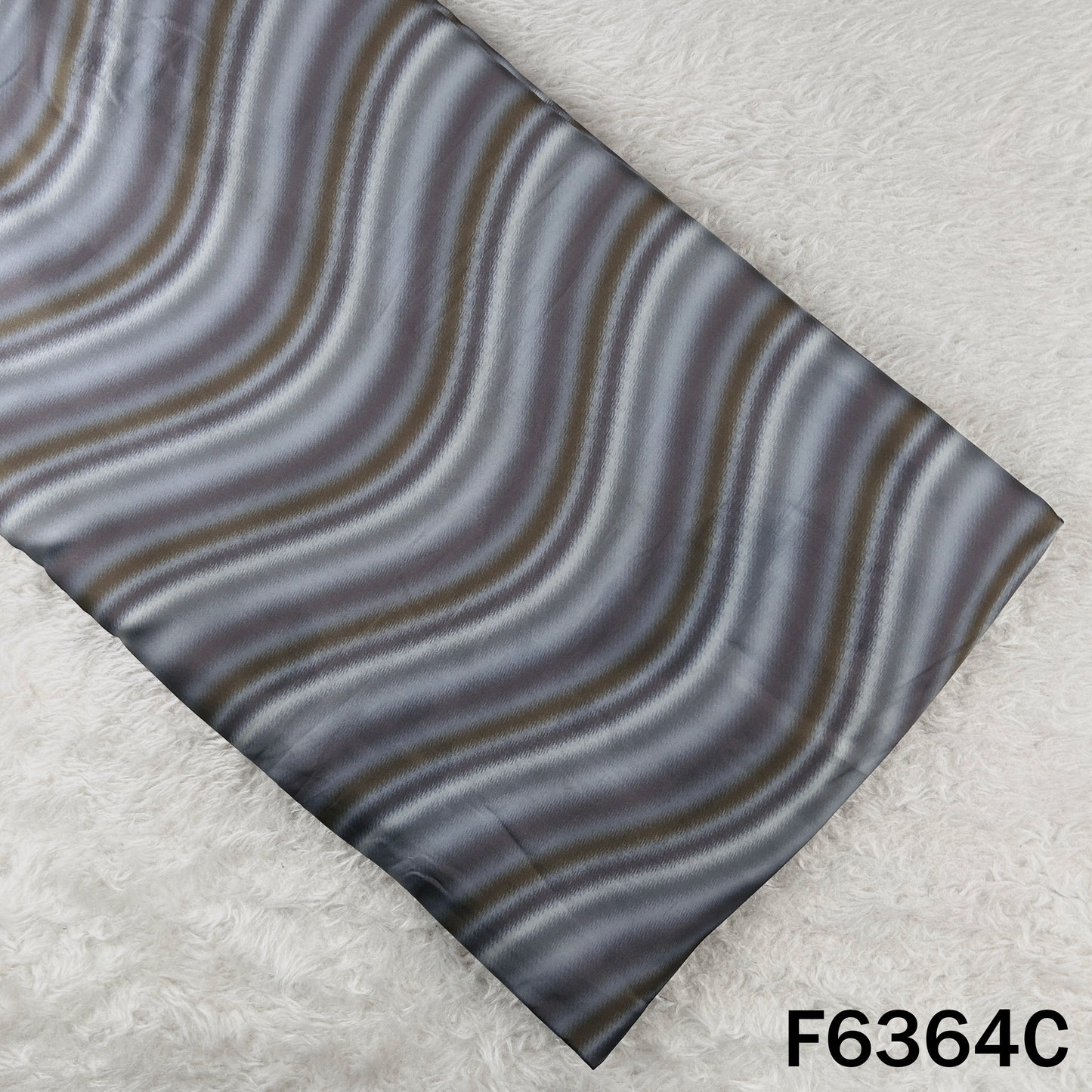 Marble Print Armani Satin Fabric - F6364