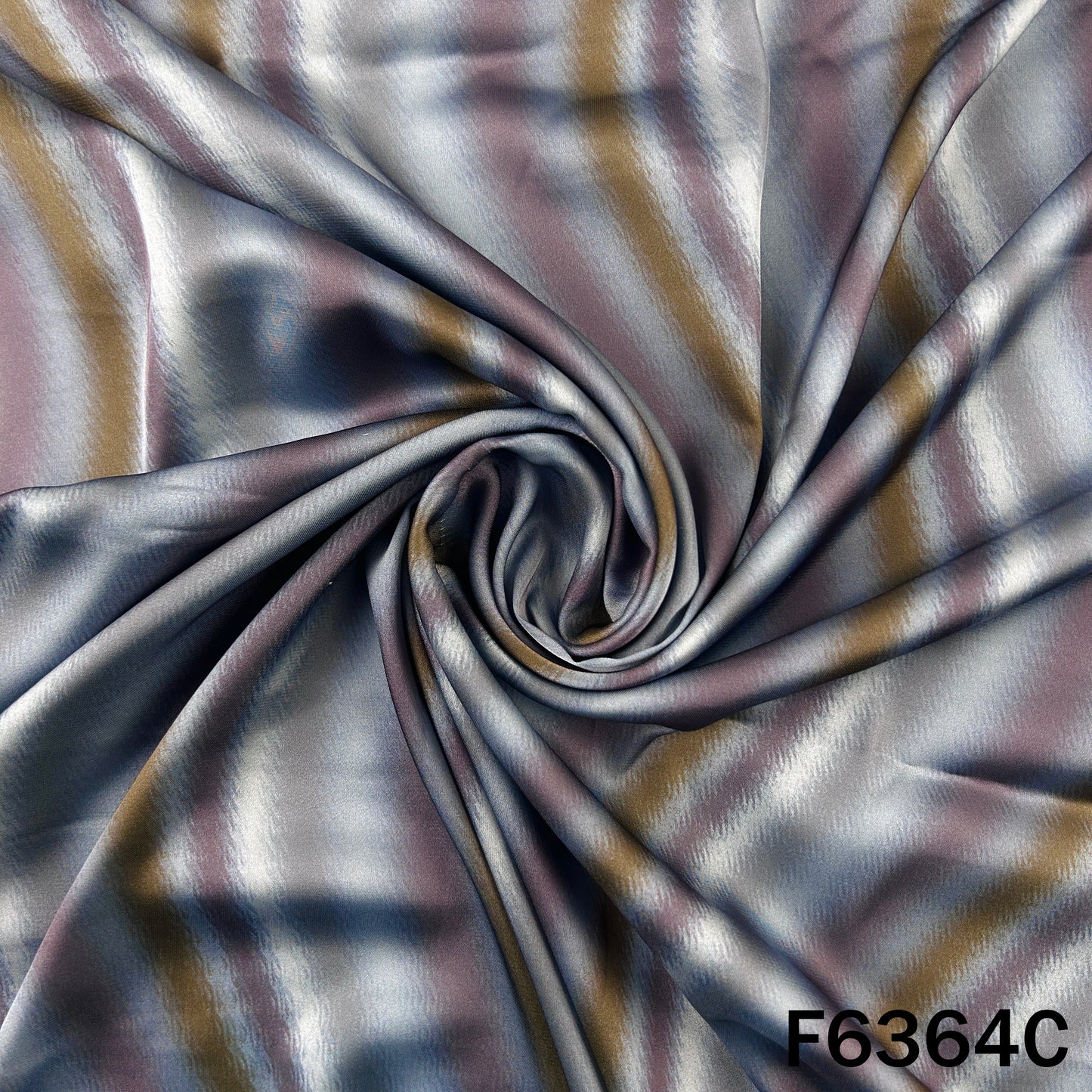Marble Print Armani Satin Fabric - F6364