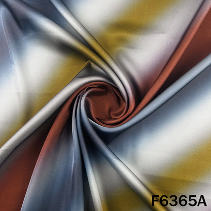 Marble Print Armani Satin Fabric - F6365