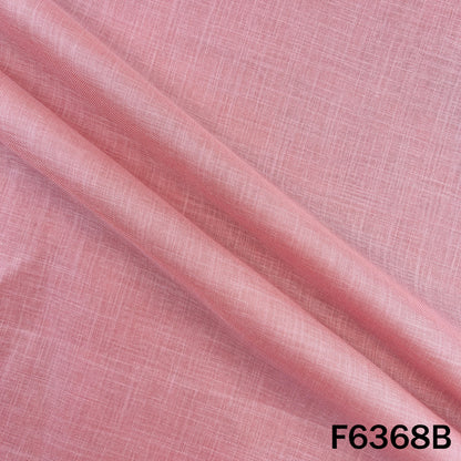 Cut Dana Zari Sequins Thread Embroidered Linen Fabric - F6368