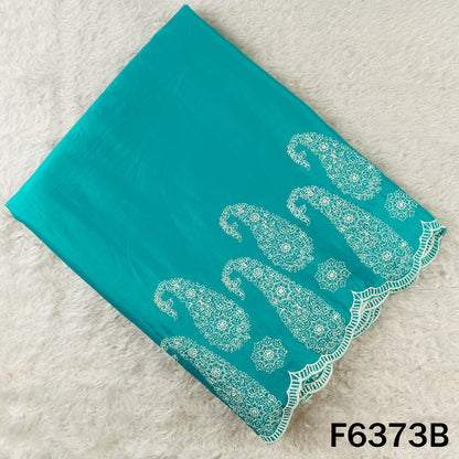 Thread Embroidered Modal Cotton Fabric - F6373