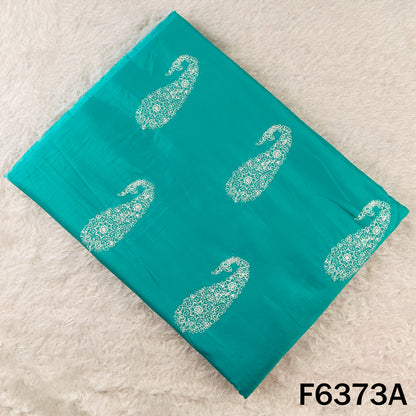 Thread Embroidered Modal Cotton Fabric - F6373