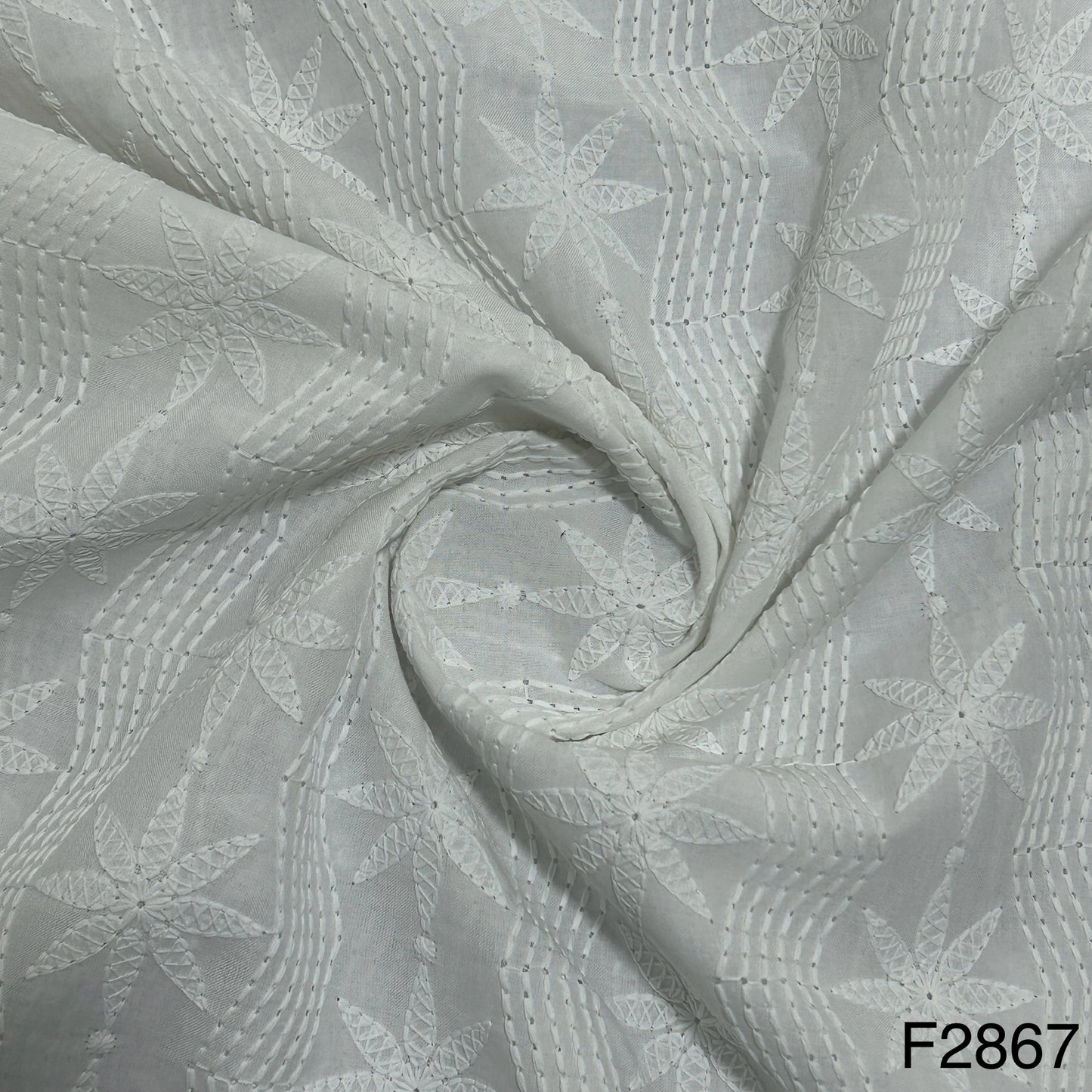 Chikankari Cotton-F2867